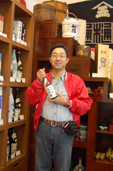 日本酒好きが高じて、オリジナル酒「五代目」を作る